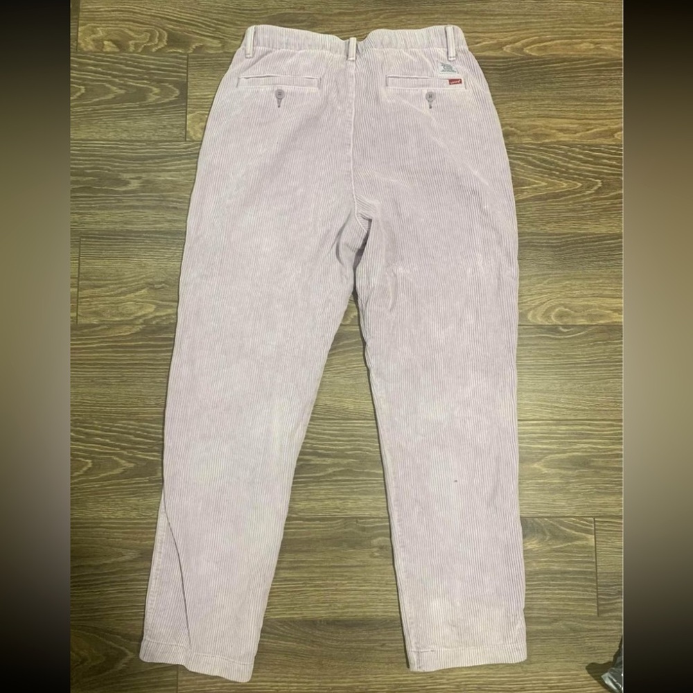 Men's Corduroy Pants - Light Purple - Picture 2 of 3